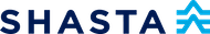Dark Blue Shasta logo