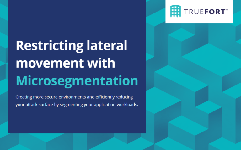 Restricting Lateral Movement with Microsegmentation 1